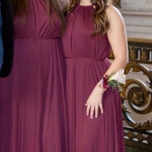 Two David’s bridal bridesmaid dresses